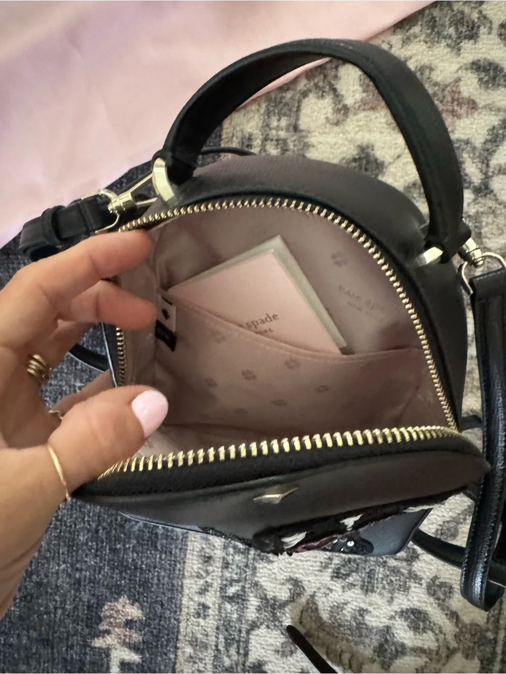 Kate Spade Amelia Francois French Bulldog Backpack